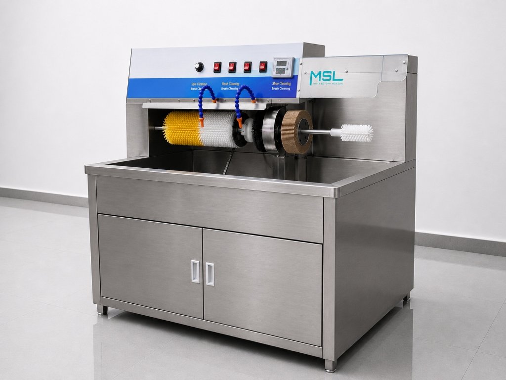 Semi Automatic Shoe Washing Machine